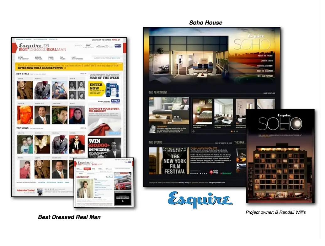 Esquire — Best Dressed Real Man and Esquire Soho