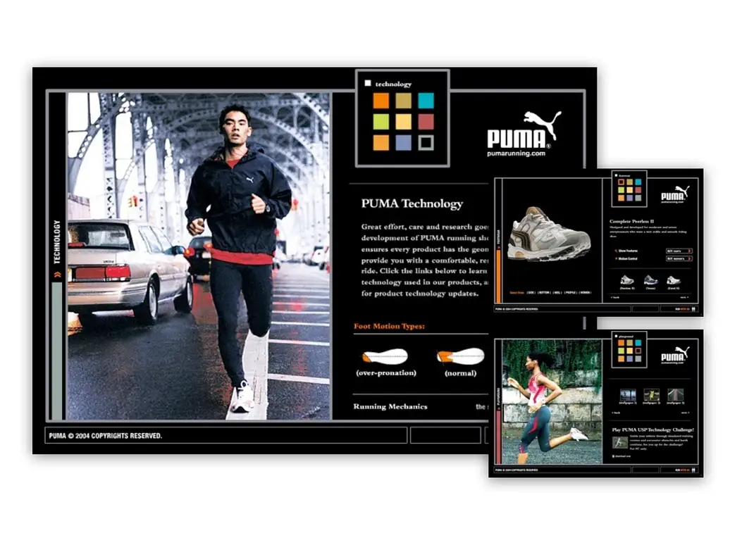 PUMA — pumarunning.com technology site